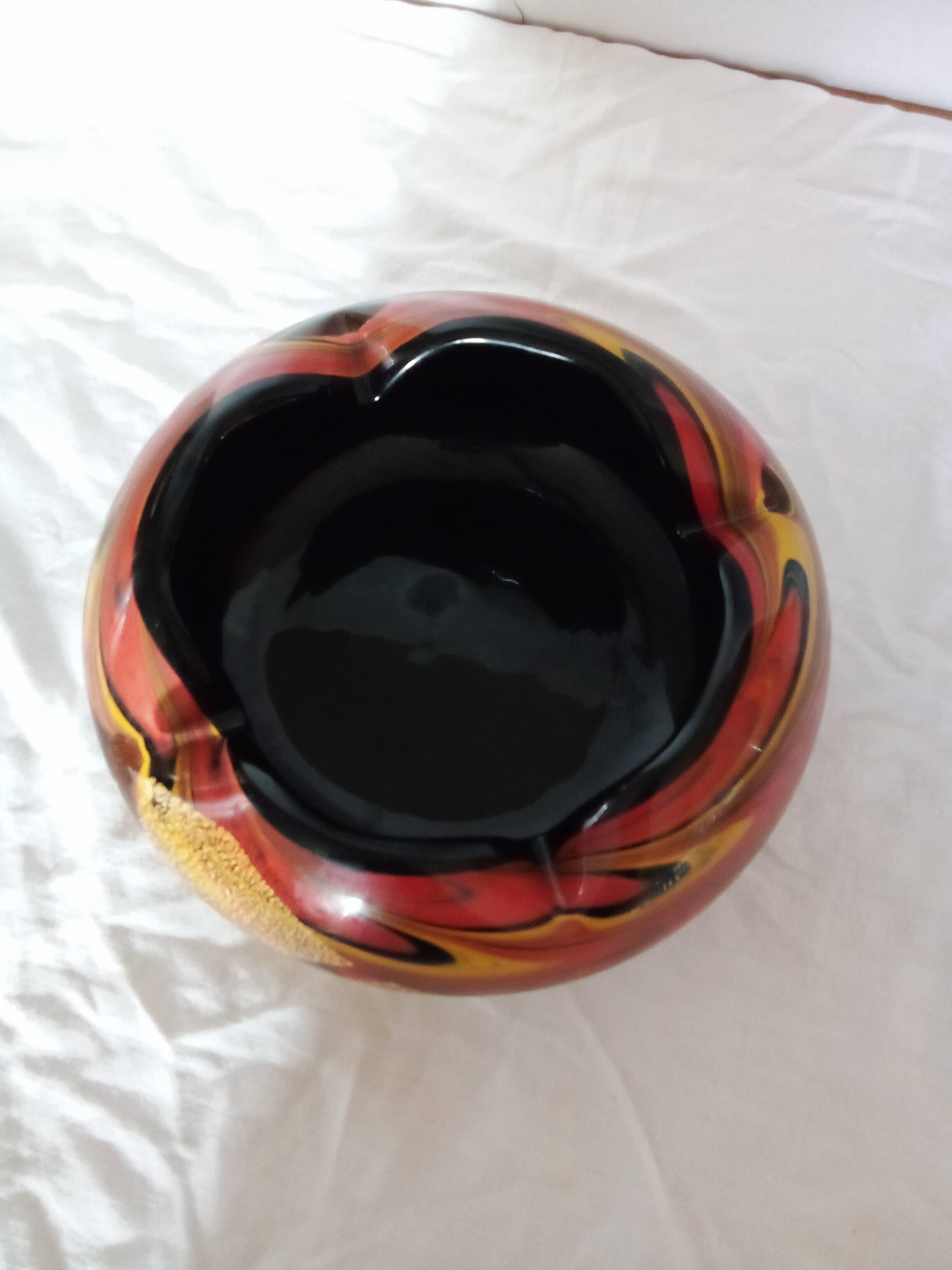 ashtray or pocket in Murano glass