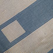 Tapis Vintage Dhurri Indien en Coton (141cm x 193cm), Années 1970, Élégance
