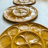 Ceramic oyster dishes