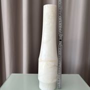 Vintage Spanish Alabaster Sculptural Vase – San Leo – Minimalist – 1970s