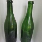 Thick and simple glass bottles