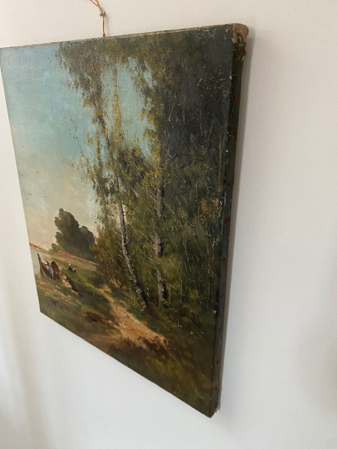 Oil painting painting