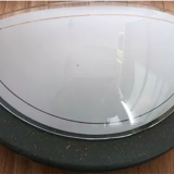 Wall lamp in green and bronze glass and metal made in Italy