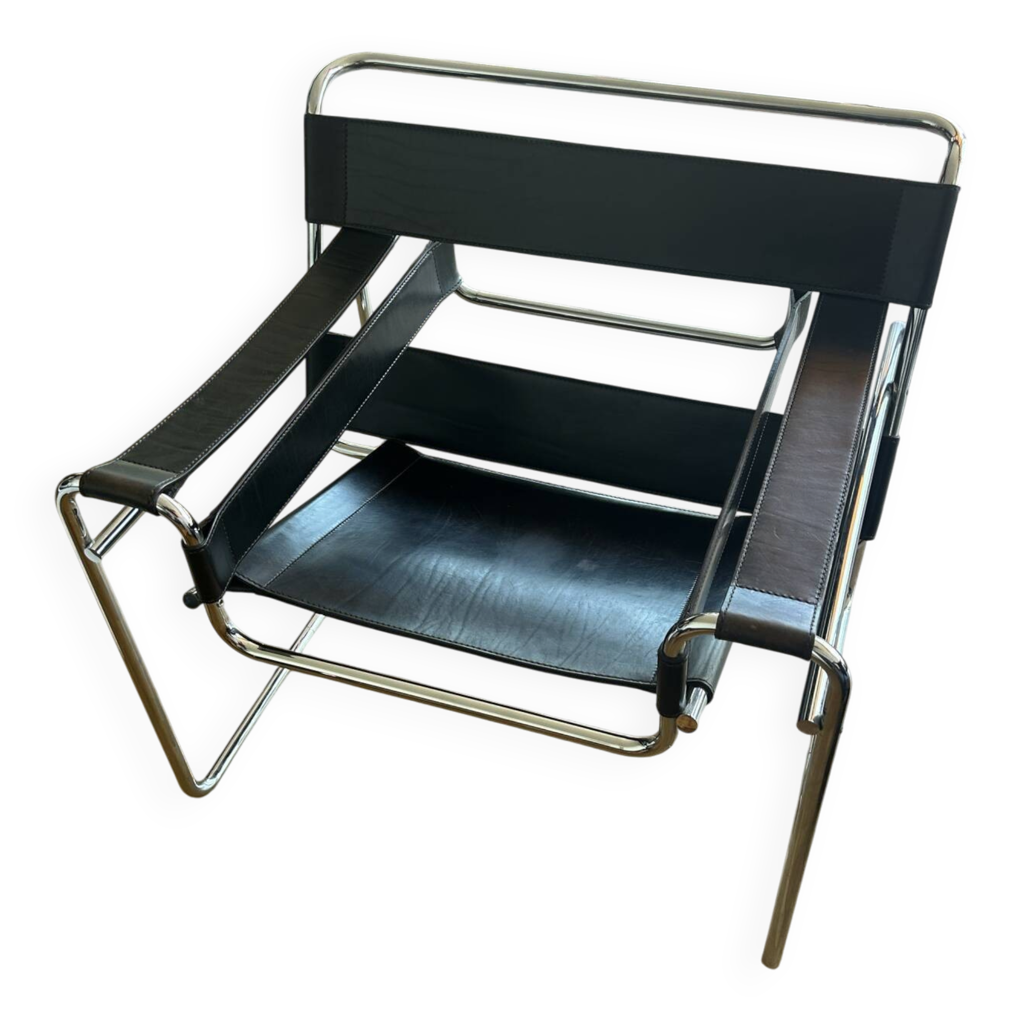 Wassily B3 armchair by Marcel Breuer, Gavina edition