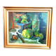 Marcel Cramoysan.20th century.still life.oil on hardboard signed and dated 1946