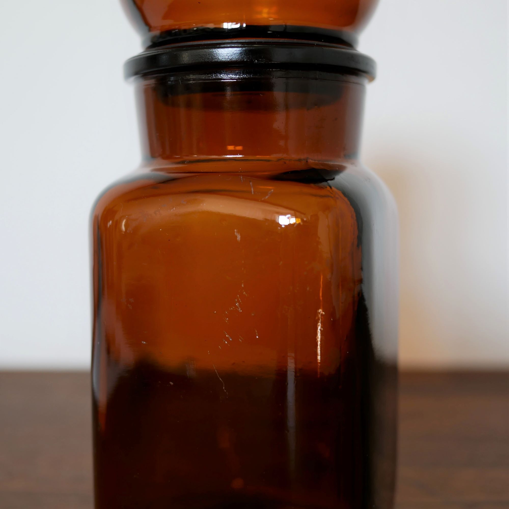 Apothecary flask - vintage pharmacy vial