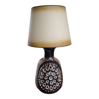 Fat Lava ceramic lamp with double lighting from the 60s/70s.