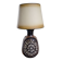 Lampe céramique Fat Lava double éclairage années 60/70