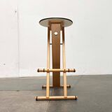 Postmodern Italian folding stool by Enolinea, 1980s.