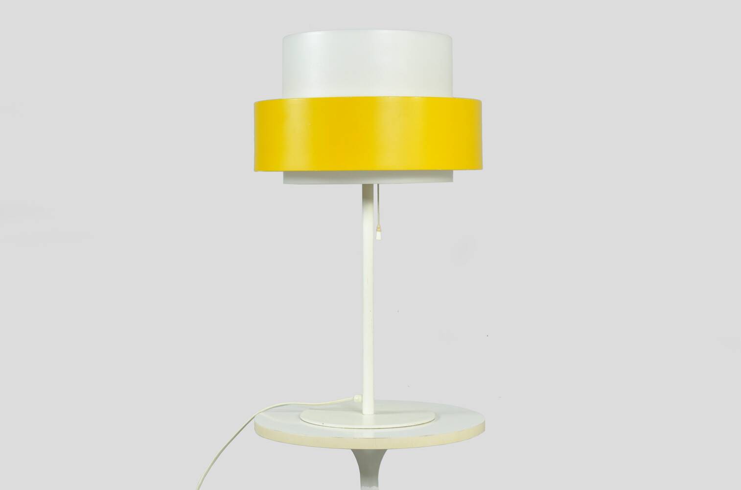 Swedish vintage table lamp by uno & osten kristiansson, luxus, 1960s