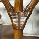 Rattan bookcase