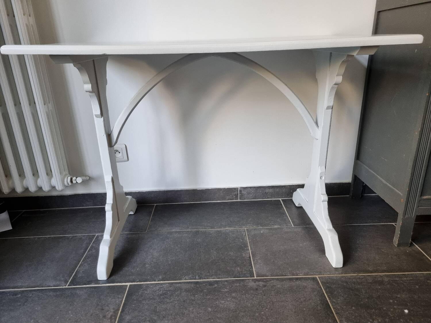 Bistro desk, occasional desk or art deco desk and chair