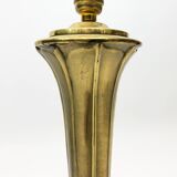 Brass Art Nouveau Style Table Lamp 1970s Glamour Chic Jugendstil Light