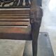 Banc en fonte
