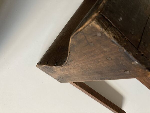Tabouret Plywood courbé art populaire 1950