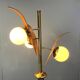 Mid century italian floor lamp attr. to Stilnovo, 1950s