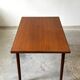 Table en teck extensible, Danemark 1960s/1970s, VNTG, Mid-C Modern