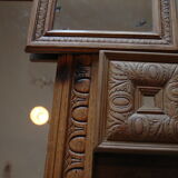 Mirror wood 40 - 66x81cm