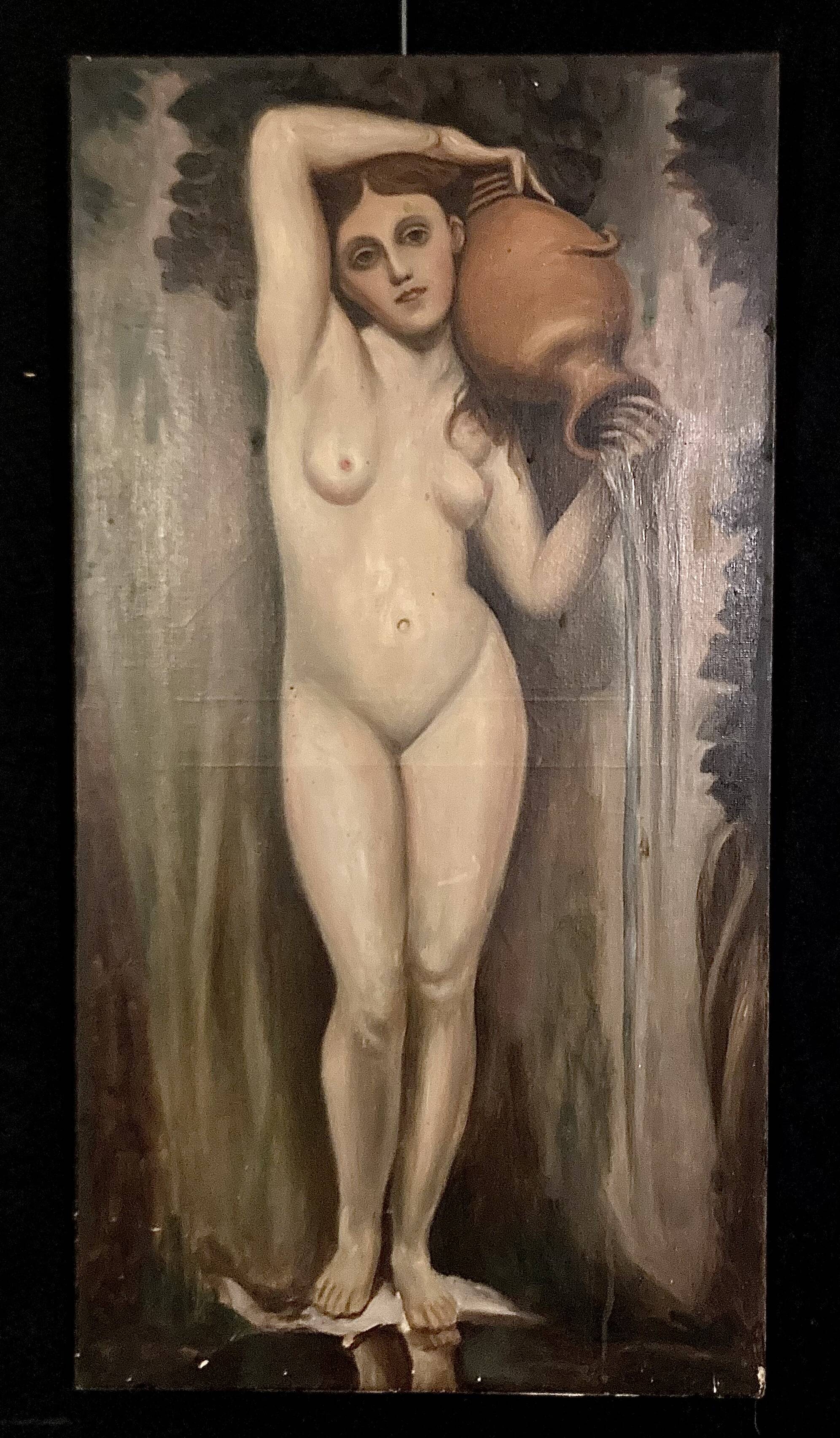 Oil on canvas, early 20th century