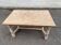 Table à manger de ferme extensible rénovée en bois 255cm du 20ème