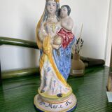 Old statuettes of the Virgin Mary