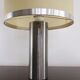 Vintage lamp in brushed aluminum from the 70s
