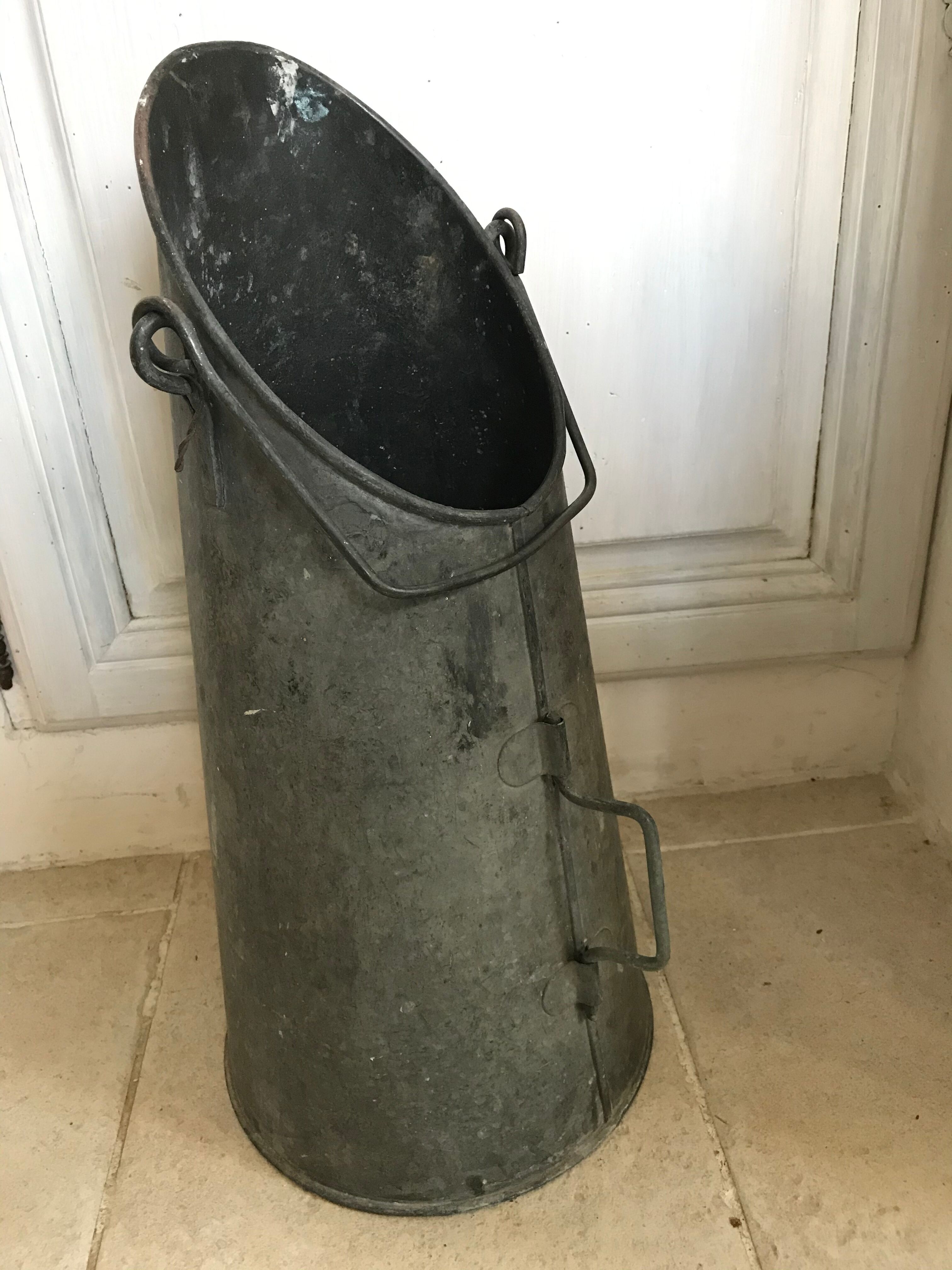 Old coal bucket