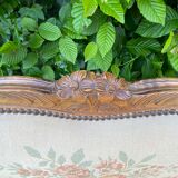 Basket bed and its two armchairs