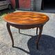 Extendable table in Louis XV style in oak (2 extensions)