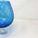 Empoli blue glass vase