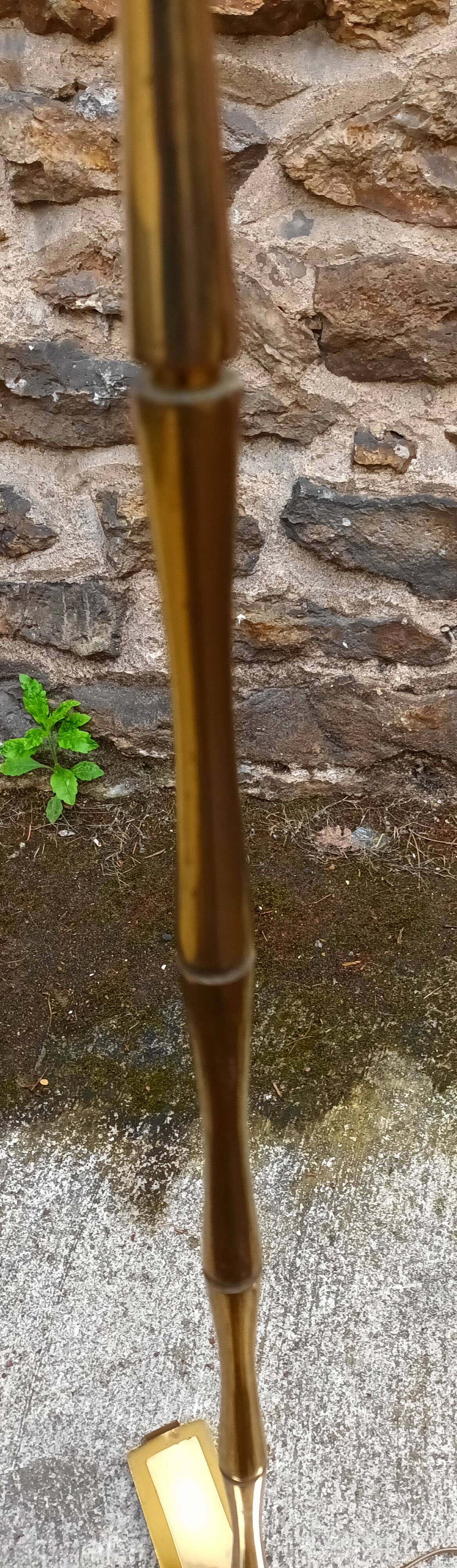 Lampadaire bambou des années 60