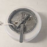 Opaline globe ceiling or wall light 20 cm - 50s/60s