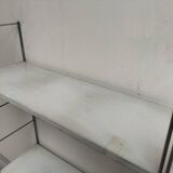 Metal string shelf