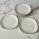 Dessert plates porcelain Schirnding Bavaria