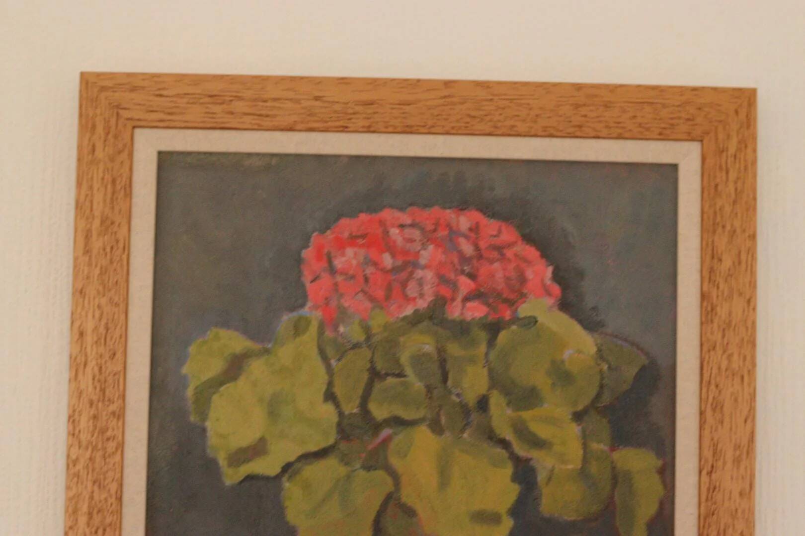 Pink hydrangea with fruit by Olax