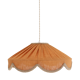 Suspension in a solid floral shape Cosette "caramel"