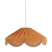 Suspension in a solid floral shape Cosette "caramel"