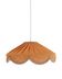 Suspension in a solid floral shape Cosette "caramel"