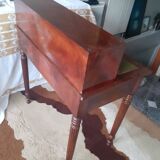 Louis Philippe style mahogany stepped desk