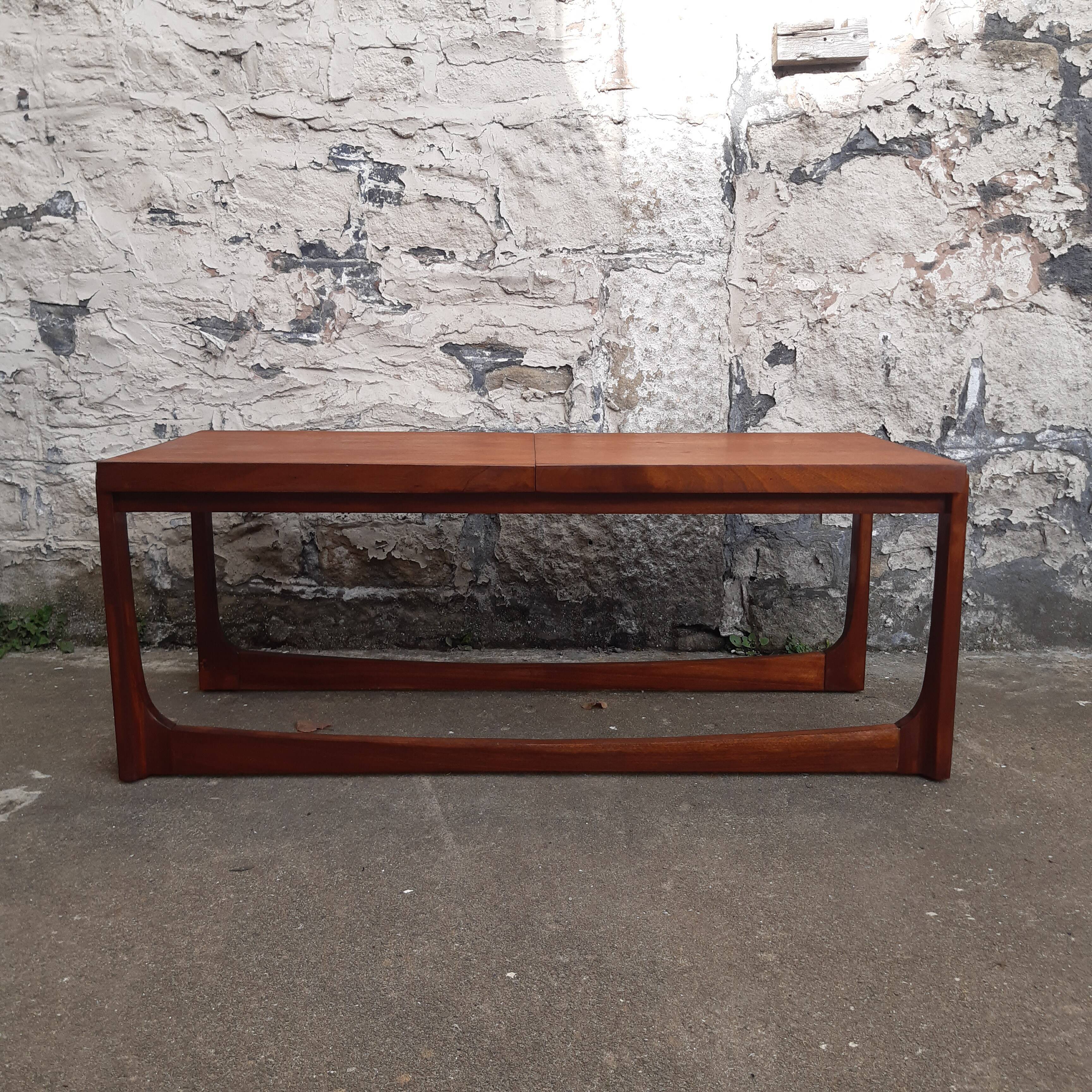 Remploy sliding coffee table