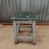 Farmhouse stool - Vintage workshop stool