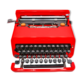 Olivetti Valentine's new vintage red typewriter