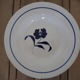 5 assiettes Agnes B bleues