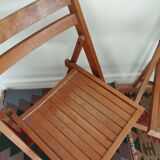 Vintage folding chairs