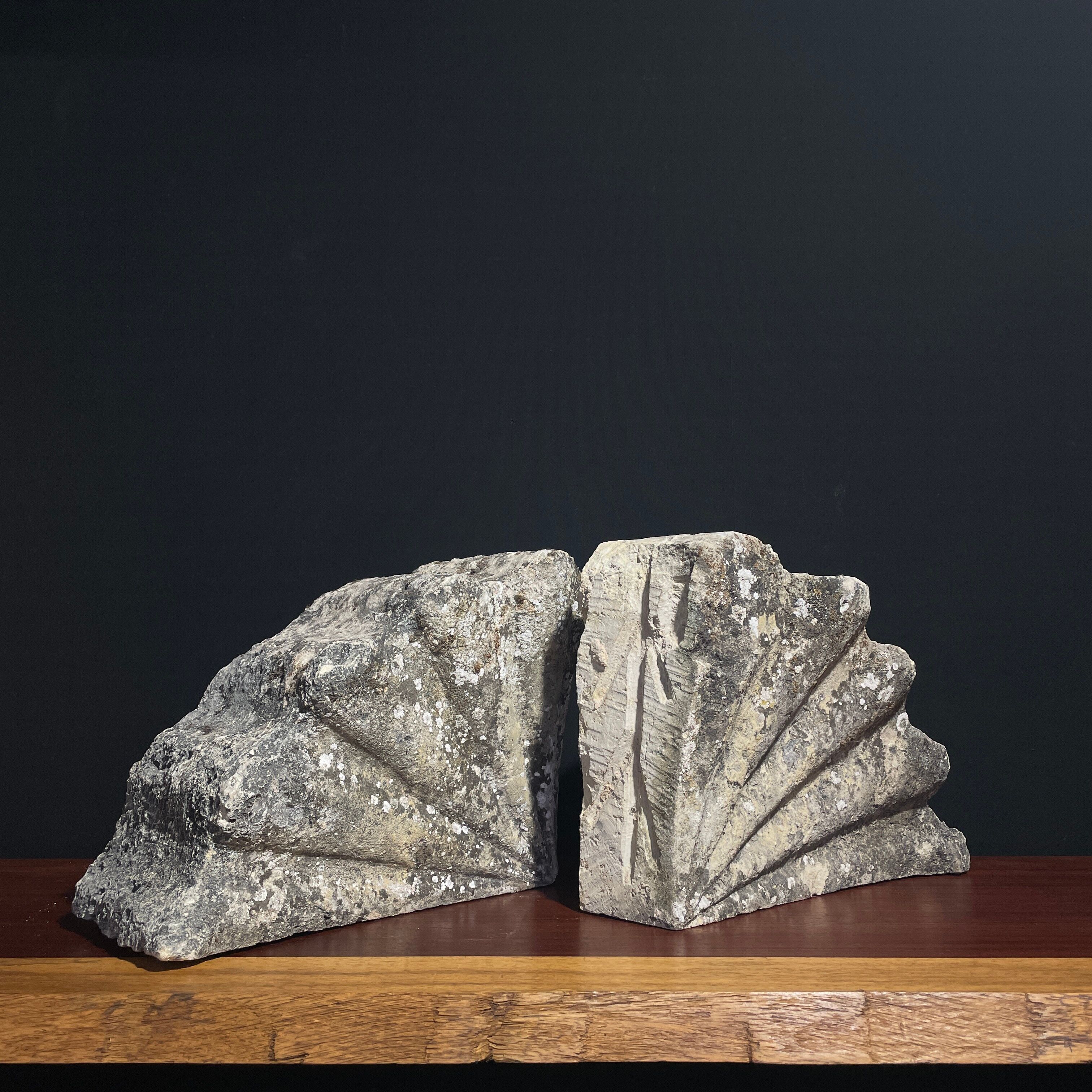 Sculpture of Tridacna, holy font