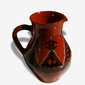 Pitcher of ethnic style