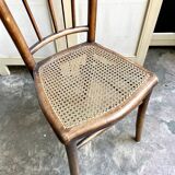 Wooden bistro chair and canning