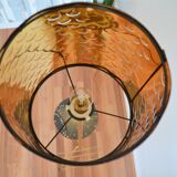 Vintage tripod magazine stand lamp