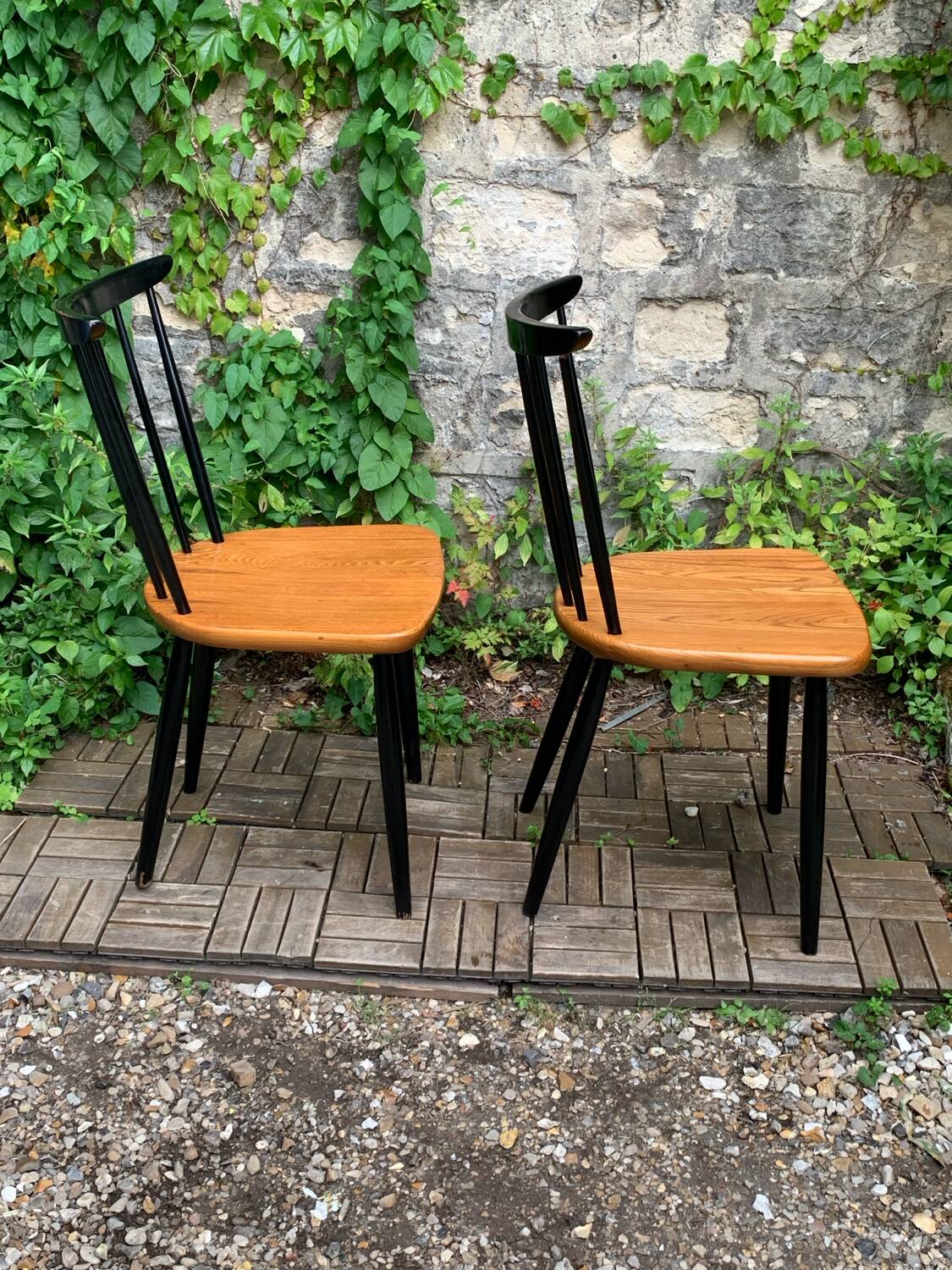 Pair of Scandinavian chairs 1950