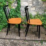 Pair of Scandinavian chairs 1950